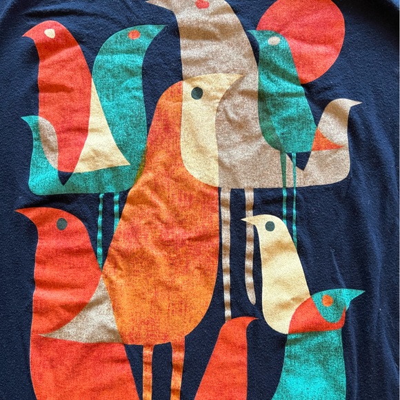 Threadlesss bird print tee - Picture 2 of 3